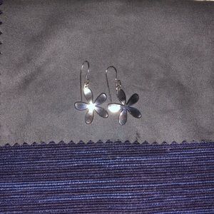 James Avery sterling silver Spring Flower earrings